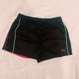 girls puma shorts